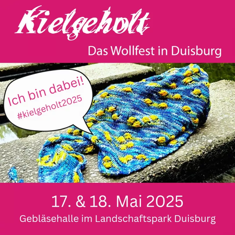 Poster Kielgeholt 2025 Das Wollfest in Duisburg