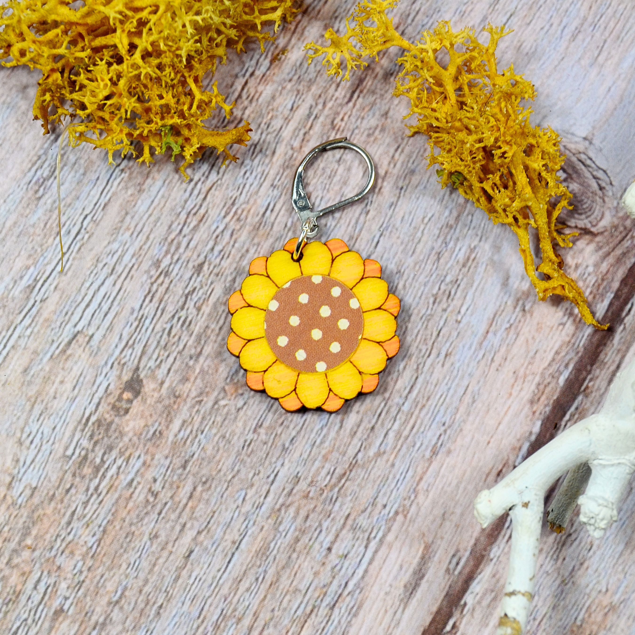 Holzmaschenmarkierer Sonnenblume