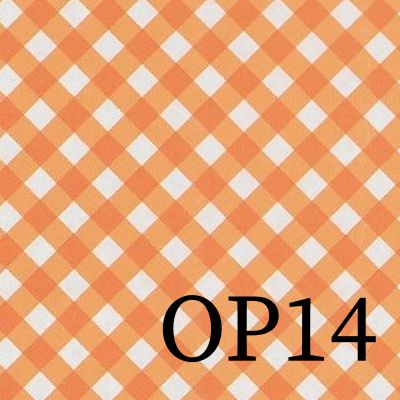 Gingham Origamipapier orange