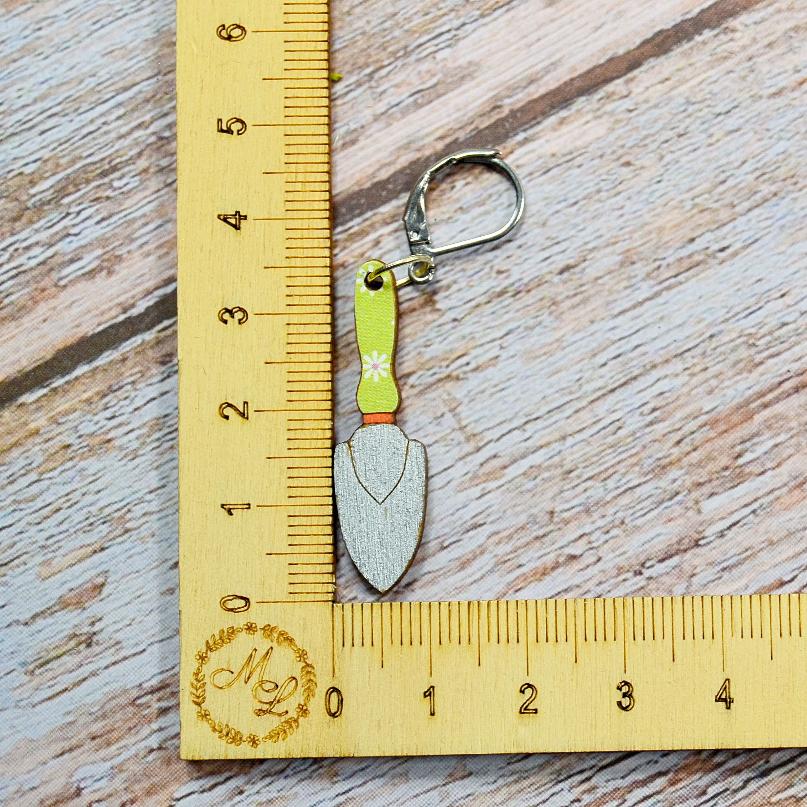 Holzmaschenmarkierer Handschaufel an Lineal