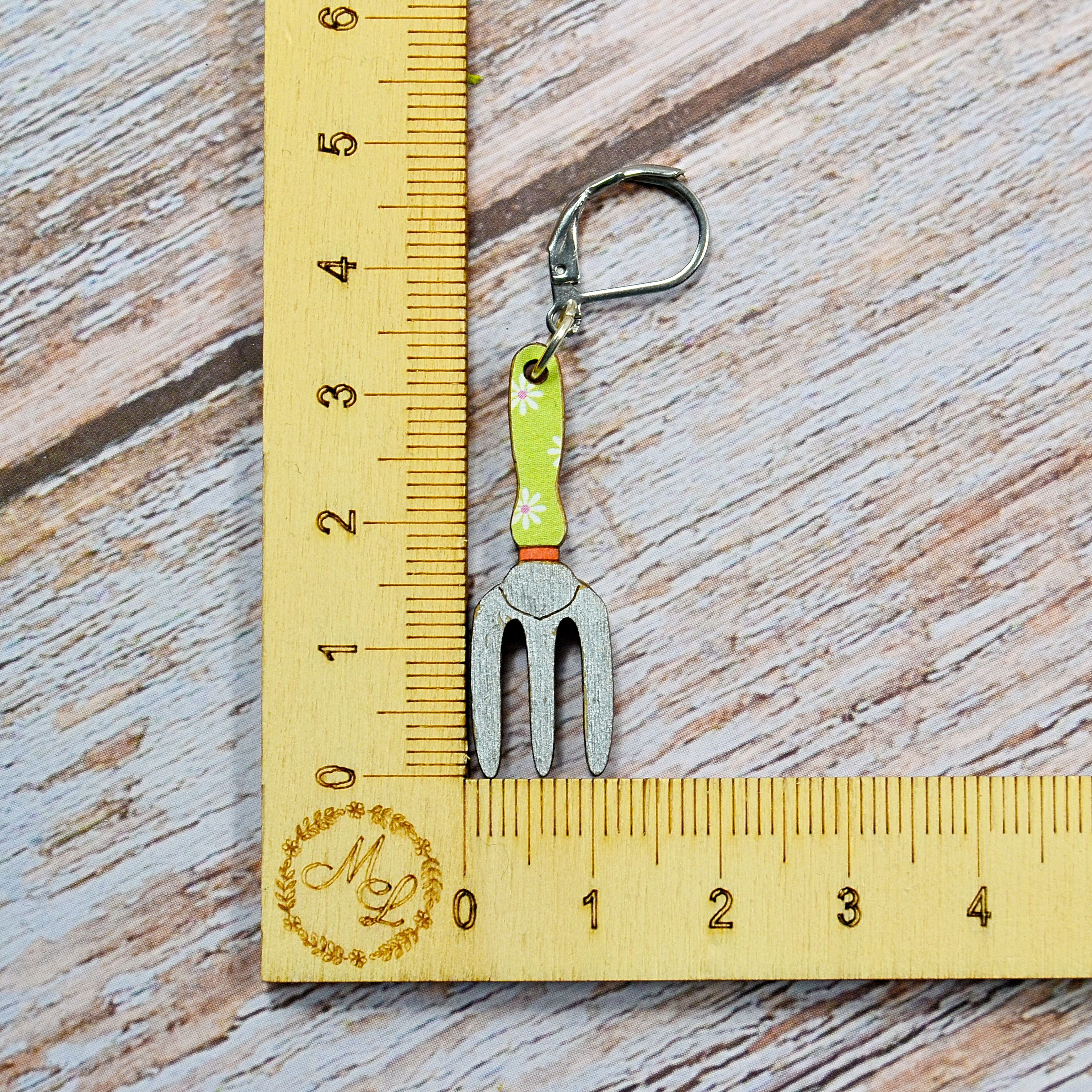 Holzmaschenmarkierer Handharke an Lineal