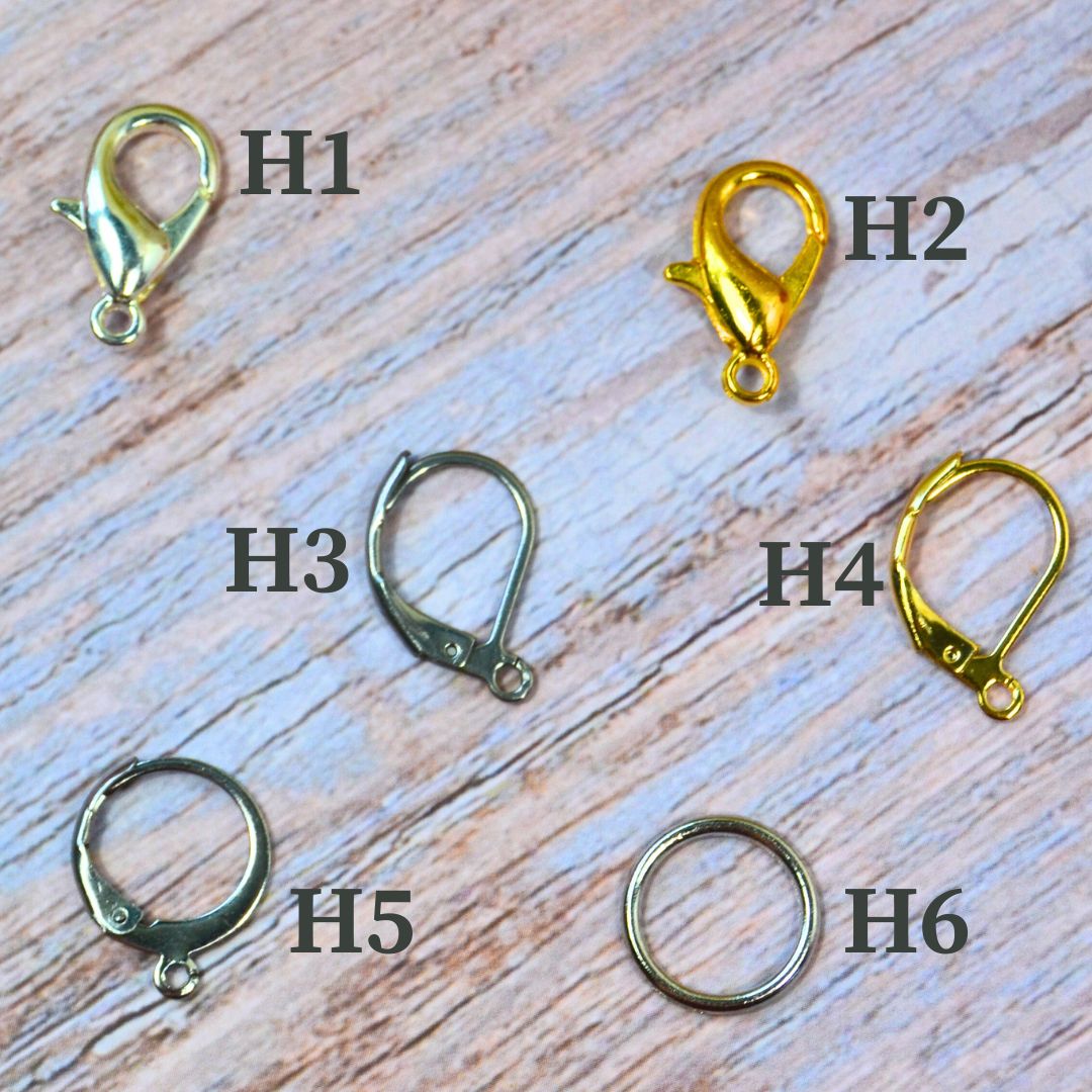 Verschlüsse für Holzmaschenmarkierer Herzwichtel