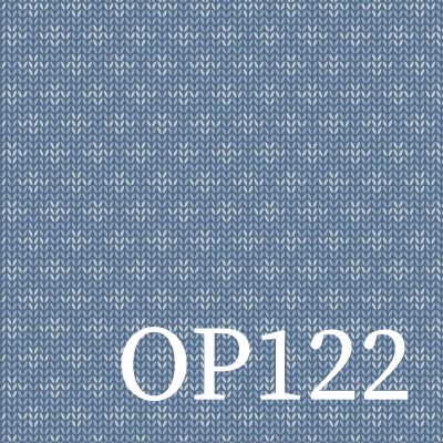 Origamipapier Strickmuster blau