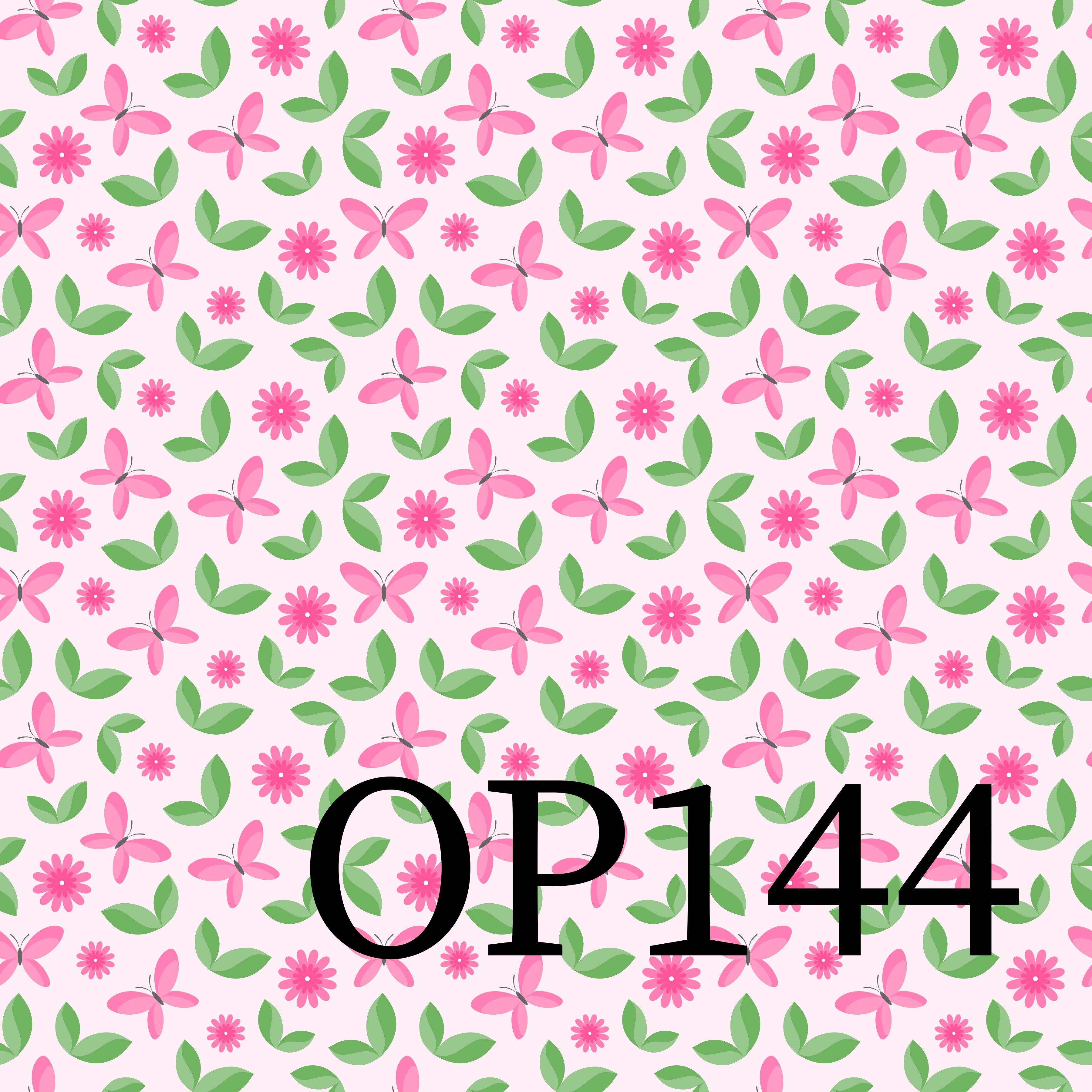 Origami mit Blumen und Schmetterlinge rosa