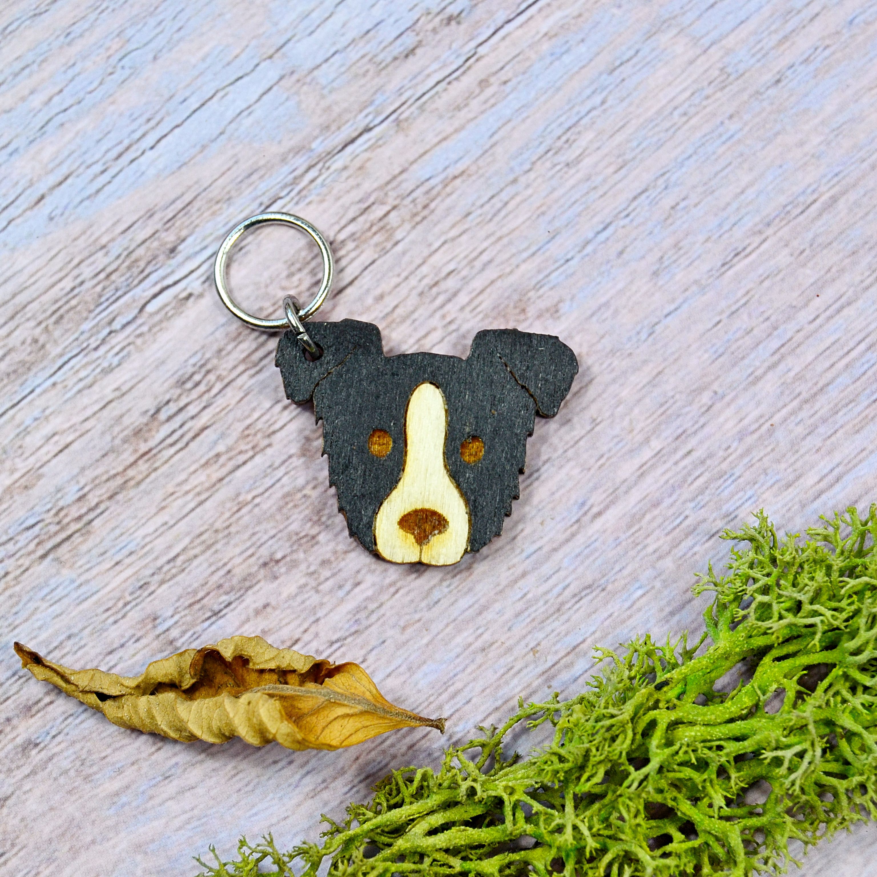 Holzmaschenmarkierer Border Collie